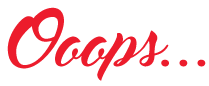 Ooops