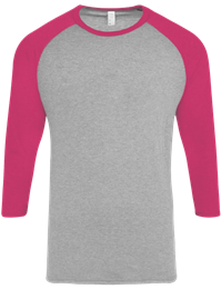 3/4 Sleeve Baseball Tee