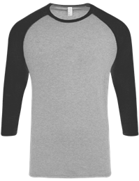 3/4 Sleeve Baseball Tee