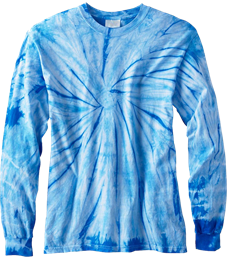 Spider Long Sleeve Tie Dye Tee