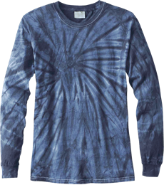 Spider Long Sleeve Tie Dye Tee